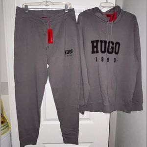 Sz. XL Men’s Hugo Dimolu Graphic Hoodie & Joggers Set